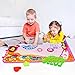 AiToy Aqua Magic Mat, Water Drawing Mat Extra Large Kids Toys Toddlers Painting Board Writing Mats with 2 Magic Pens and Letter Templates for Boys Girls Gift (34.5
