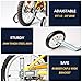 Ciao! Sports & Outdoors Bicycle Training Wheels for Kids with Free Bell, Adjustable for 12 14 16 18 20 inch Bike. A Perfect stabilizer Accessories Package for Kid