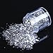 ECBASKET Big Deal !!!Glitter Powder Rhombus and Star Shape Nail Dust DIY Nail Glitter Slices Beauty Powder Tipse # Silver