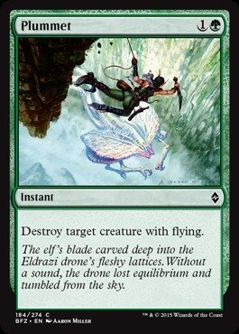 Magic: the Gathering - Plummet (184/274) - Battle for Zendikar