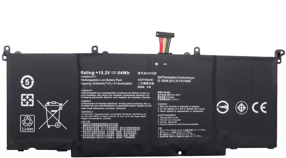 XITAIAN 15.2V 64Wh B41N1526 Replacement Laptop Battery for Asus ROG Strix GL502 GL502V GL502VT GL502VT-1A S5 S5VT6700 - Image 3