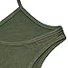 Army Green Summer T Shirt Women Short Sleeve Cold Shoulder Loose Fit Pullover Casual Top