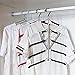 Richards Homewares friction/black blouse tree hanger Closet organizer