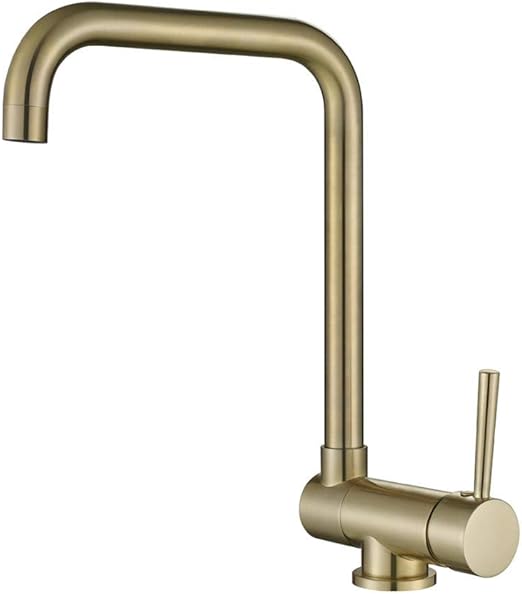 Rubinetto Per Cucina Sottofinestra Rubinetto Cucina Pieghevole Girevole A 360 Acqua Calda E Fredda Spazzolato Rame Satinato Dorato Miscelatore Cucina Sottofinestra Impianti Per La Cucina Rubinetti Da Cucina Rubinetto Pieghevole Per Cucina