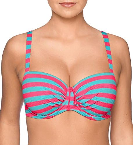 Prima Donna Capri Padded Balcony Swim Top (4001016) 36E/Aruba Blue