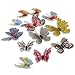 DaGou Mixed of 12PCS 3D Pink Butterfly Wall Stickers Decor Art Decorations¡­ (Chinese Style)