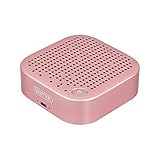 Unitek Wireless Bluetooth Speaker, Rose Gold Aluminum 5W-Driver Stereo Speaker for iPhone 7/7 Plus, Samsung S8/Note 8/S8 Edge