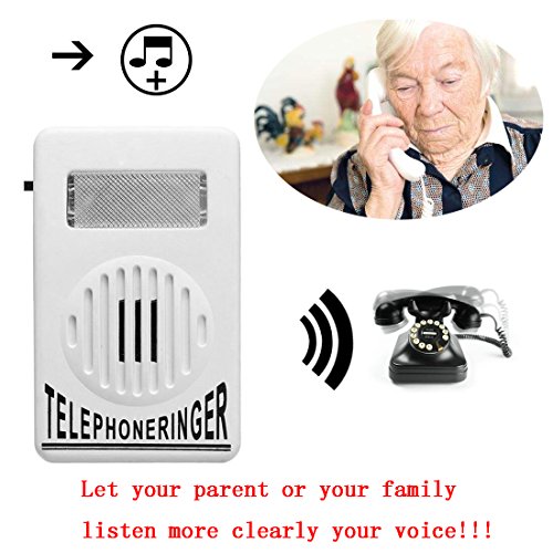 Telephone Phone Amplifier,Bagvhandbagro Socket Loud Telephone Ring