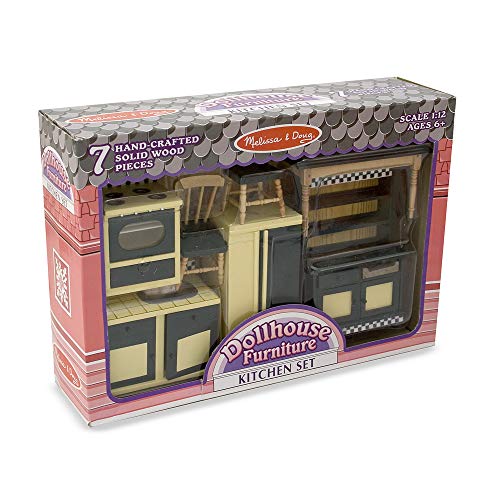 Melissa & Doug DollHouse Furniture Kitchen Set on Galleon Philippines