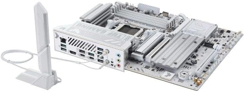 TUF Gaming X870-PRO WIFI7 W Neo AMD ATX Carte mère (16+2+1 Niveaux de Puissance, DDR5 avec Technologie NitroPath DRAM et AEMP, Quatre emplacements M.2, PCIe 5.0 pour GPU Next-Gen, Ethernet 5 Go et