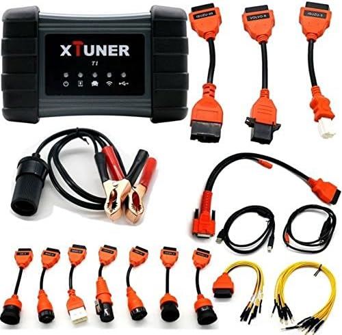 XTUNER T1 HD Heavy Duty Truck Moduel OBD2 Auto Diagnostic Scanner Tool (Black)