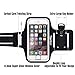Senbor Sports Armband, Sweatproof Running Exercise Gym Fitness Cellphone Sportband bag with [ Fingerprint Touch ][ Key Holder ][ Card Slot ] for iPhone 7 Plus 6 6s Plus Samsung Galaxy S8 S7 Edge