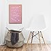 Pink Felt Letter Board With Easel Stand 12 x 18 | 718 Changeable Characters Including 1 inch and ¾ Letters, Symbols, Emojis Hashtag And More | Great For Instagram | Hook To Hang | 2 Storage Pouches