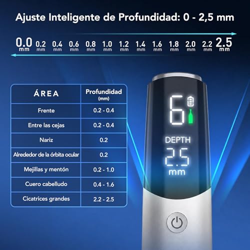 Dr.pen Ultima M9 Dermapen Inalámbrico Rostro y Cuero Cabelludo - Versión 2026: Ajuste con 1 Botón, Chip Inteligente Antifalsificación, Carga USB-C, para Casa o Salón, Gran Regalo para Mujeres | Original, compatible con todos los cartuchos, vídeo guía, fácil uso, devolución 30 días, caja regalo