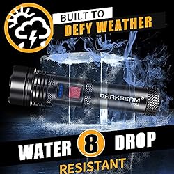 DARKBEAM USB Rechargeable LED Flashlight T002 Super
