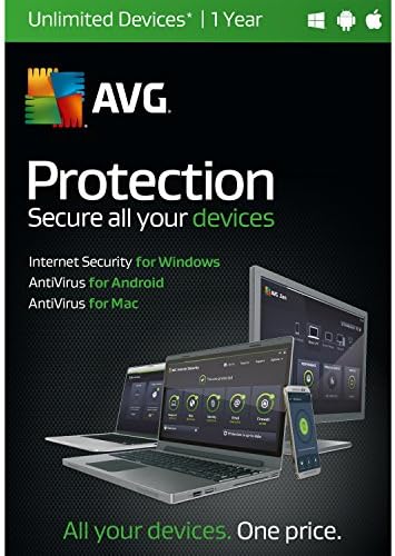 AVG Protection | Unlimited Devices | 1 Year
