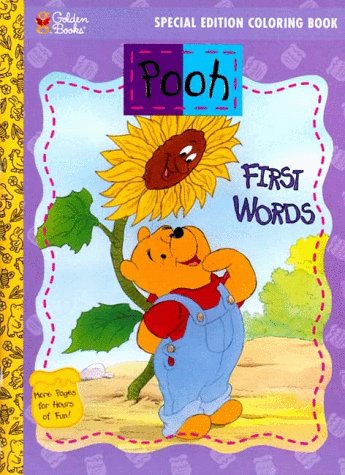 First Words: Pooh Special Edition Coloring Book