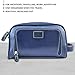 Vetelli Gio Toiletry Bag for Men - Dopp Kit - Handmade for Travelling Vacations and Adventures (Blue)