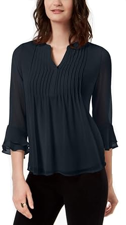 charter club petite blouses