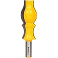 Yonico 13101 Bullnose Routerbit Mit Perle – 1/2" Schaft Für Stuhlschienen & Kanten