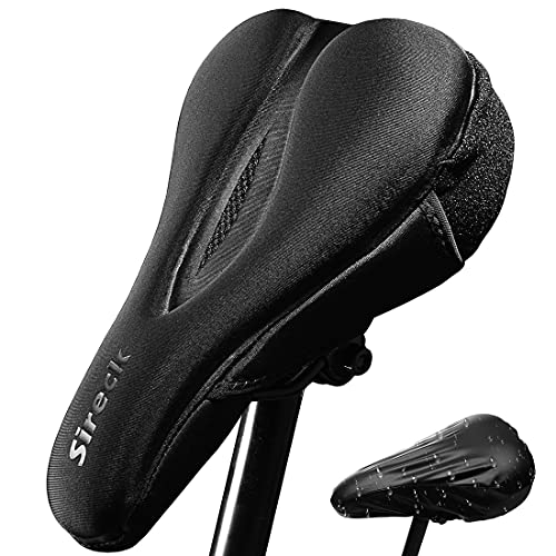 Sireck Bike Seat Cover, Soft Memory Foam & Gel Bicycle Saddle Cover