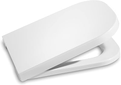 Roca Supralite Seat and Lid Cushioned Drop Square White