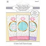 Amscan "Will You Be My Bridesmaid?" Scratch Off Cards