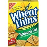 Wheat Thins Baked Crackers - Reduced Fat, 9 oz