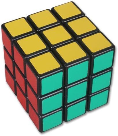 Three-layer Magic Puzzle 3x3x3 Speed Magic Cube, Black 57mm