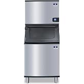 Manitowoc IDP0450A Heavy Duty Ice Maker 463 lb/Day 532 lb Storage | EasyTouch Display with Programmable Ice Production