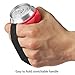 Metric USA Beer Can Cooler Sleeves for Ice Cold Drink, Reversible Double Sided Embossed Design - 6 Pack Collapsible Insulated Soda Bottle Holder Premium Quality Many Color Party Can Covers