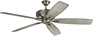 Kichler 300206bap Monarch 70 Ceiling Fan With Wall Control Burnished Antique Pewter Amazon Com