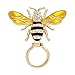 NOUMANDA Crystals Charm Honeybee Eyeglasses Holder &Brooch Pin
