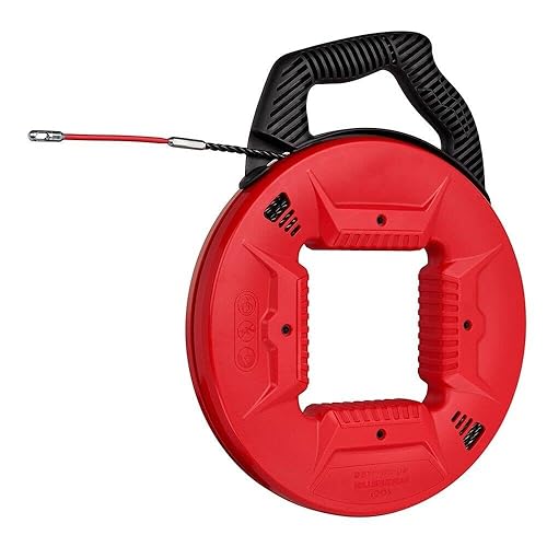 For Milwaukee 48-22-4195 100' Polyester Fish Tape w/Flexible Metal