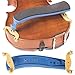 Kun Original Mini Blue Shoulder Rest for 1/8-1/4 Violin