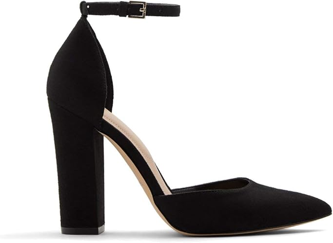 aldo block heel pumps