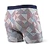 Saxx Ultra Boxer Fly Grey Pyramid Check L Mens Underwear