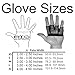 Fit Four The Gripper Glove Callus Guard Fitness Gloves for WODs, Weightlifting & Cross Training Athletes - Enhanced Silicone Grip Palm (Black, Large)