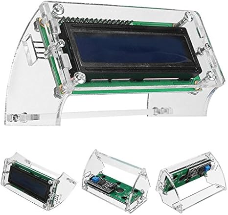 amazon co jp ランフィー 3本2 5 インチ lcd1602 lcd シェル用1602ブルー イエローバックライト lcd ディスプレイモジュールおよび i2c 1602 ブルー イエローグリーンバックライト lcd ディスプレイモジュール diy 工具 ガーデン