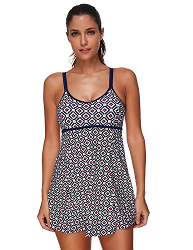 Zexxxy 2017 One Piece Tribal Printed Tankini with Connected Boyshort Swimsuit for Women Zexxxy 2017 One Piece Tribal Printed Tankini with Connected Boyshort Swimsuit for Women