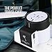 DANDELION Travel Adapter Outlet Adapter Traveler Accessory Universal Wall Charger 2 USB Ports (UK, USA, AU, Europe, Asia) International Power Plug Adaptor for Multiple Socket Type C, A, I, G (Black)