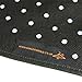 HANGERWORLD 40inch Garment Bag for Suits and Dresses Bags for Closet Storage Breathable Clothes Cover Dust Protector (1 Pack, Black Polka)
