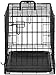 AmazonBasics Single-Door Folding Metal Dog Crate - 22 Inches