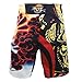 SOTF Thai Boxing Shorts MMA Shorts Men BJJ Shorts for Men No Gi (XXL)