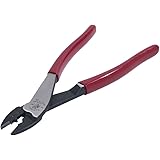 Klein Tools 1005 Cutting / Crimping Tool for 10-22 AWG Terminals and Connectors, Terminal Crimper for Insulated and Non-Insul