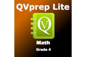 QVprep Lite Math Grade 4 Practice Tests with Video Hints
