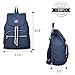 ZYSUN Fashion Travel School Backpacks LightWeight Bag for College Girls Womens(604,blue)