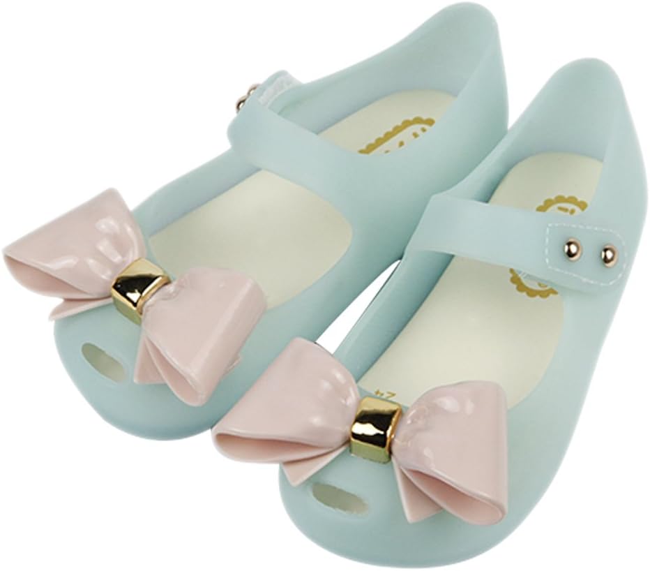 Girls Candy Color Cute Bow Princess Mary Jane Flats for Toddler/Little Kid