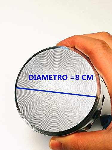 Granchef Espressokocher aus Aluminium, 3 Tassen, Espressokocher mit Griff und blauem Griff (3 Tassen) – Bild 5