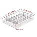 KD Organizers 5-Slot Mesh Drawer Organizer: Perfect desk drawer dividers for office supplies, kitchen silverware or cutlery tray, or bathroom accessories holder!